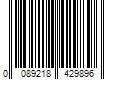 Barcode Image for UPC code 0089218429896