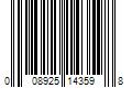 Barcode Image for UPC code 008925143598