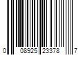 Barcode Image for UPC code 008925233787