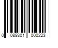 Barcode Image for UPC code 0089301000223