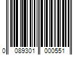 Barcode Image for UPC code 0089301000551