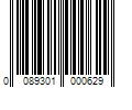 Barcode Image for UPC code 0089301000629