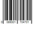 Barcode Image for UPC code 0089301704701