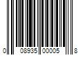 Barcode Image for UPC code 008935000058