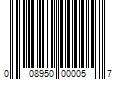 Barcode Image for UPC code 008950000057