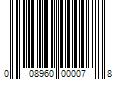 Barcode Image for UPC code 008960000078