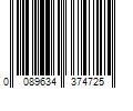 Barcode Image for UPC code 0089634374725