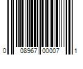 Barcode Image for UPC code 008967000071