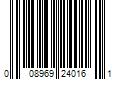 Barcode Image for UPC code 008969240161