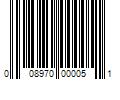 Barcode Image for UPC code 008970000051