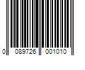 Barcode Image for UPC code 0089726001010