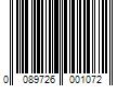 Barcode Image for UPC code 0089726001072