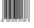 Barcode Image for UPC code 0089726001386