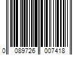 Barcode Image for UPC code 0089726007418