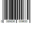 Barcode Image for UPC code 0089836009630