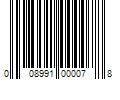 Barcode Image for UPC code 008991000078