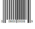 Barcode Image for UPC code 009000000089