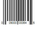 Barcode Image for UPC code 009000000645