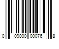 Barcode Image for UPC code 009000000768