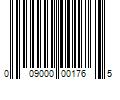 Barcode Image for UPC code 009000001765