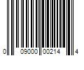 Barcode Image for UPC code 009000002144