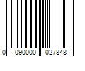 Barcode Image for UPC code 0090000027848