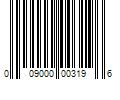 Barcode Image for UPC code 009000003196