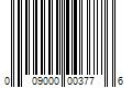 Barcode Image for UPC code 009000003776