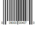 Barcode Image for UPC code 009000004070