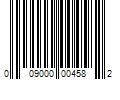 Barcode Image for UPC code 009000004582