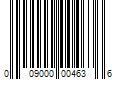 Barcode Image for UPC code 009000004636