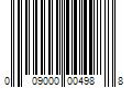 Barcode Image for UPC code 009000004988