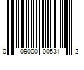 Barcode Image for UPC code 009000005312