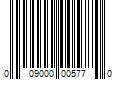 Barcode Image for UPC code 009000005770