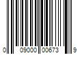 Barcode Image for UPC code 009000006739