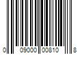 Barcode Image for UPC code 009000008108