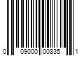 Barcode Image for UPC code 009000008351