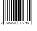 Barcode Image for UPC code 0090000172760