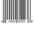 Barcode Image for UPC code 009000600036