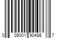 Barcode Image for UPC code 009001904867