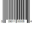 Barcode Image for UPC code 009011000054