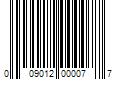 Barcode Image for UPC code 009012000077