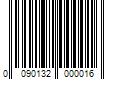 Barcode Image for UPC code 0090132000016