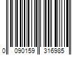 Barcode Image for UPC code 0090159316985