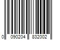 Barcode Image for UPC code 0090204832002