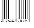 Barcode Image for UPC code 0090222398849