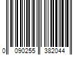 Barcode Image for UPC code 0090255382044