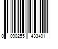 Barcode Image for UPC code 0090255433401