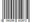 Barcode Image for UPC code 0090255802672