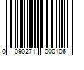 Barcode Image for UPC code 0090271000106